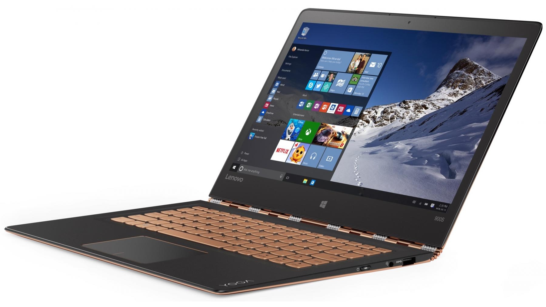Cheap Lenovo Yoga 900s 12 5 2 In 1 Laptop Gold Joyce Mayne Au