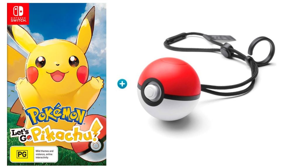 pokemon let's go pikachu plus pokeball