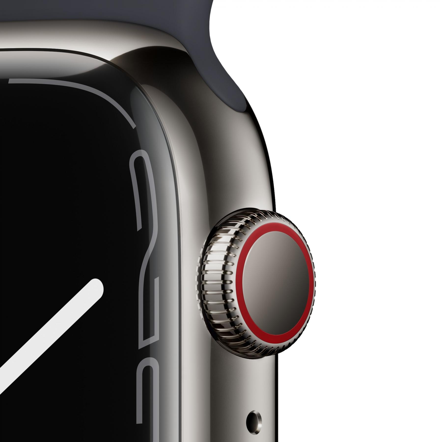 45mm Graphite Stainless Steel Case 