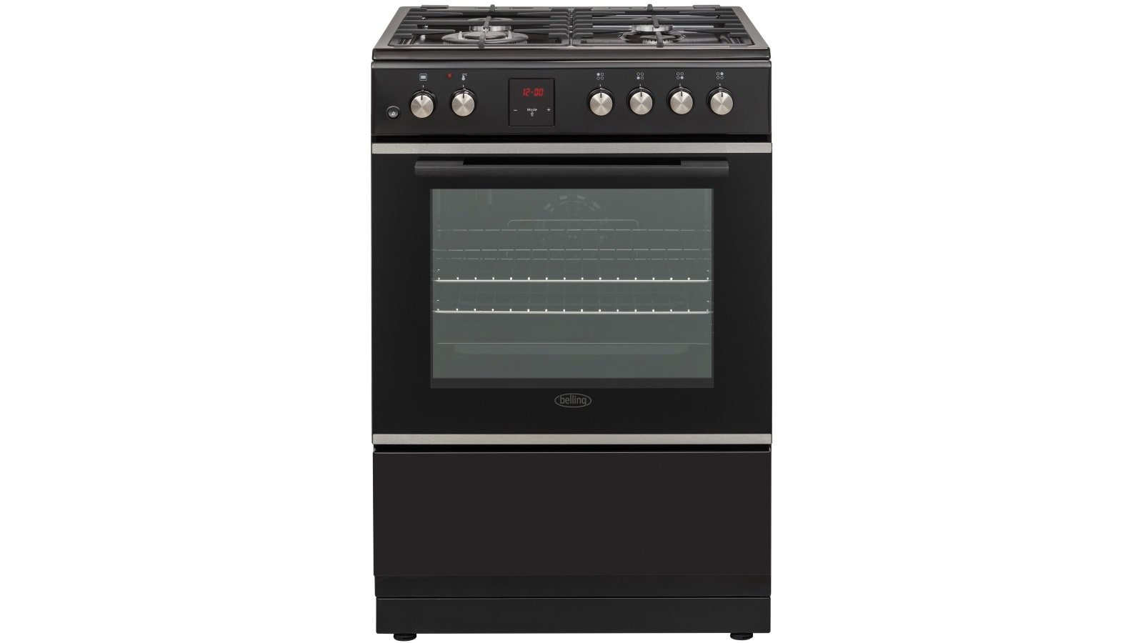 belling dual fuel range cooker 60cm