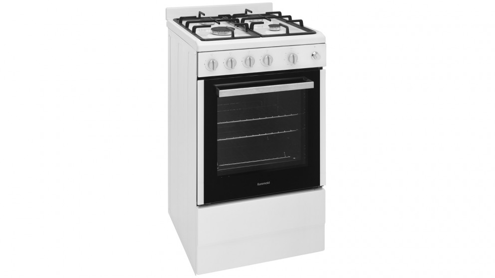 euromaid 540mm gas oven freestanding cooker