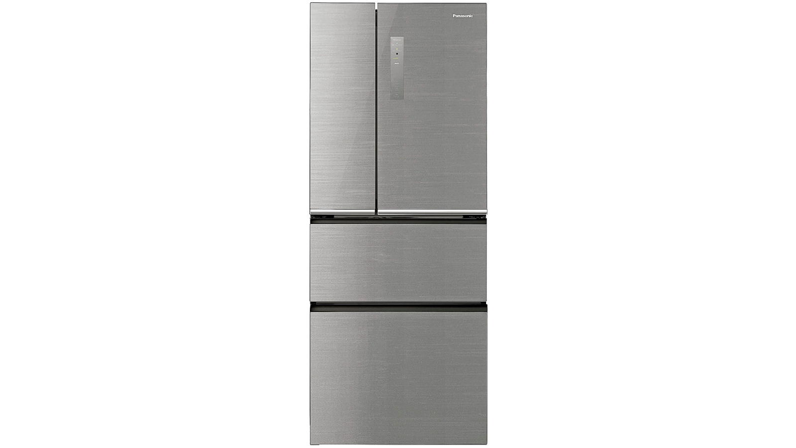 Panasonic 653l Premium Glass Door Finish French Fridge Silver