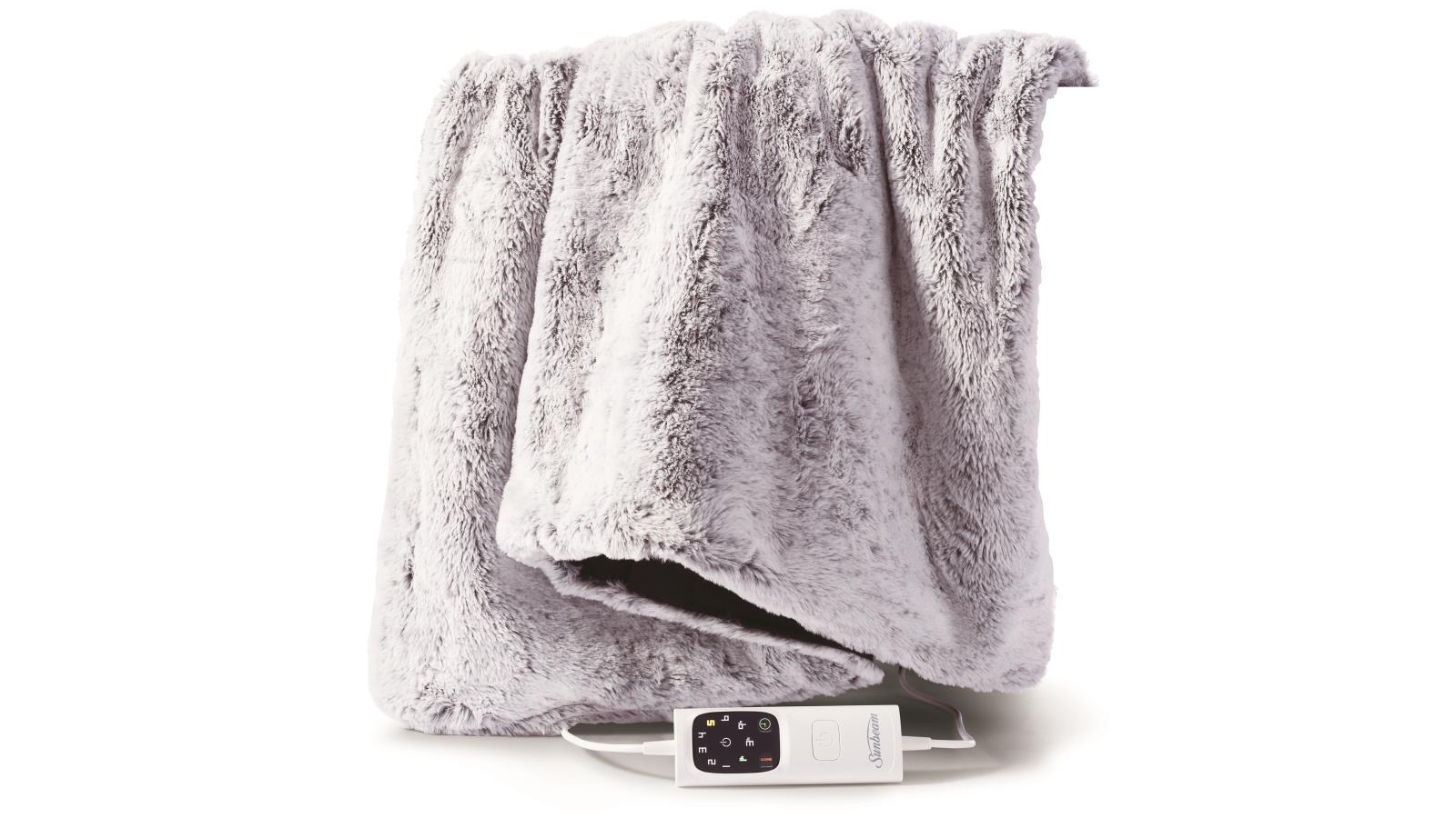 Sunbeam Feel Perfect Cosy Sherpa Fleece Heated Throw TRF4200 |  forum.iktva.sa