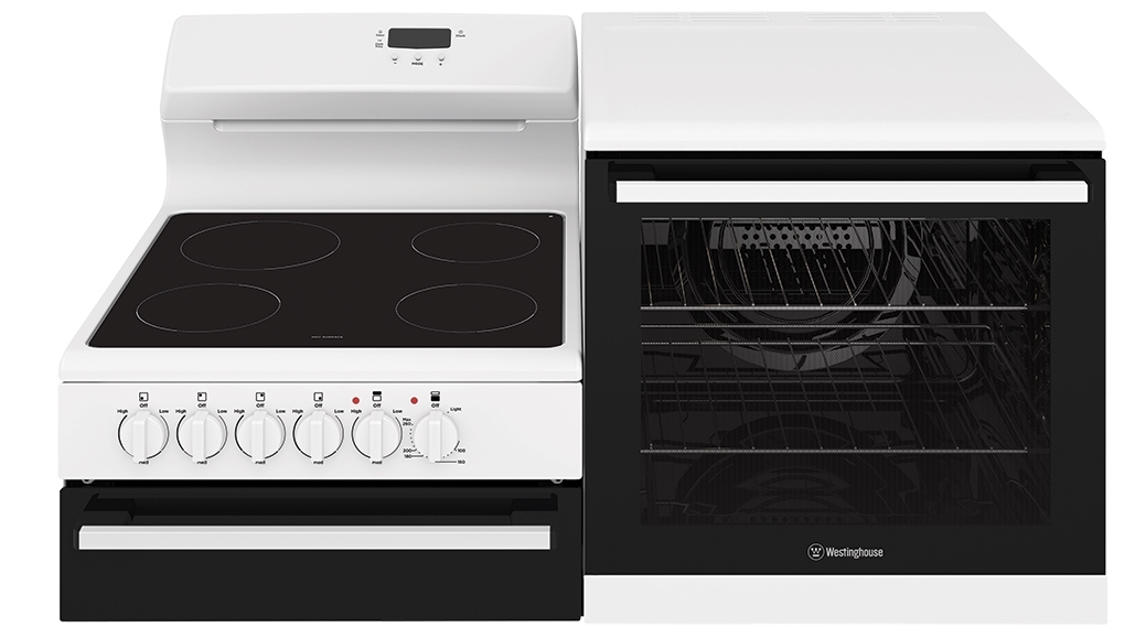 freestanding gas stove and electric oven