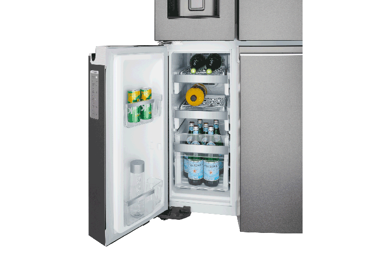 Buy Westinghouse 609L French Door Fridge with Ice and Water Dispenser Dark Stainless Steel